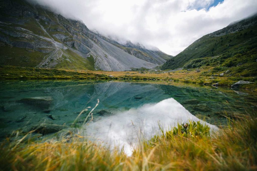 Le lac des fées en Vanoise dans le vallon du fruit. Crédit photo : Clara Ferrand - blog Wildroad