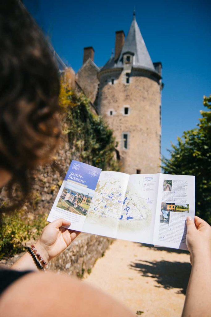Le parcours découverte de l'office du tourisme de Sainte-Suzanne. Crédit photo : Clara Ferrand - blog Wildroad