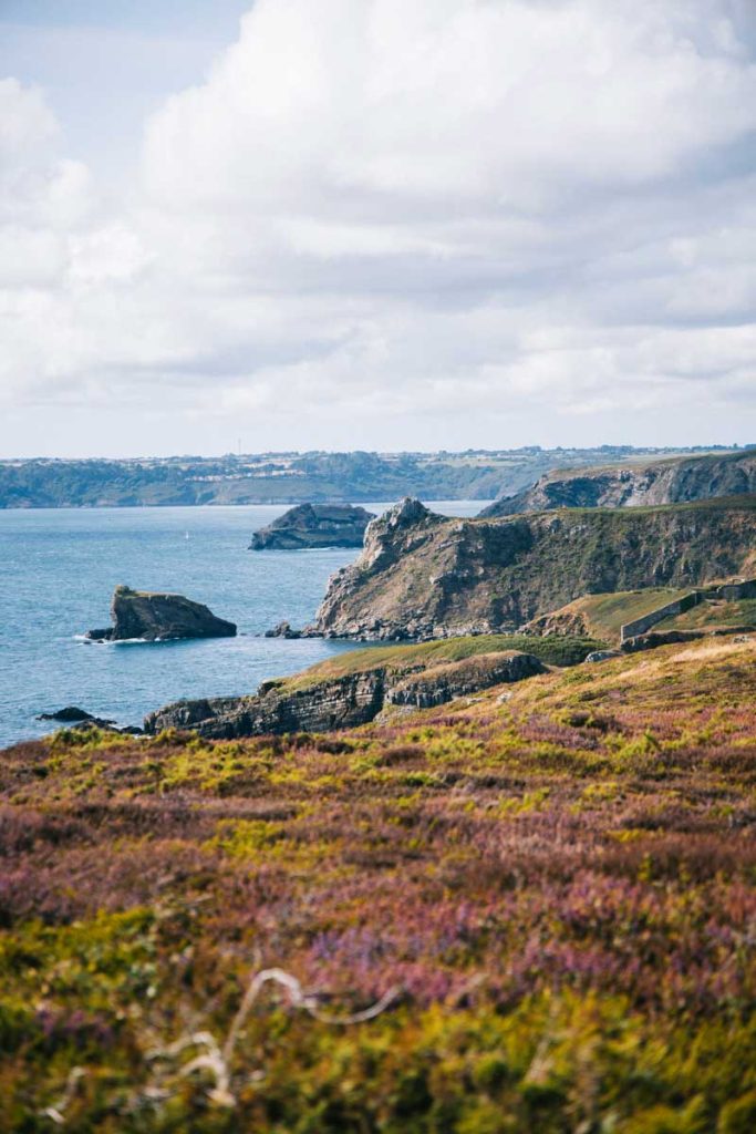 La plage de Trez rouz sur la presqu'île e Roscanvel. crédit photo : Clara Ferrand - blog Wildroad