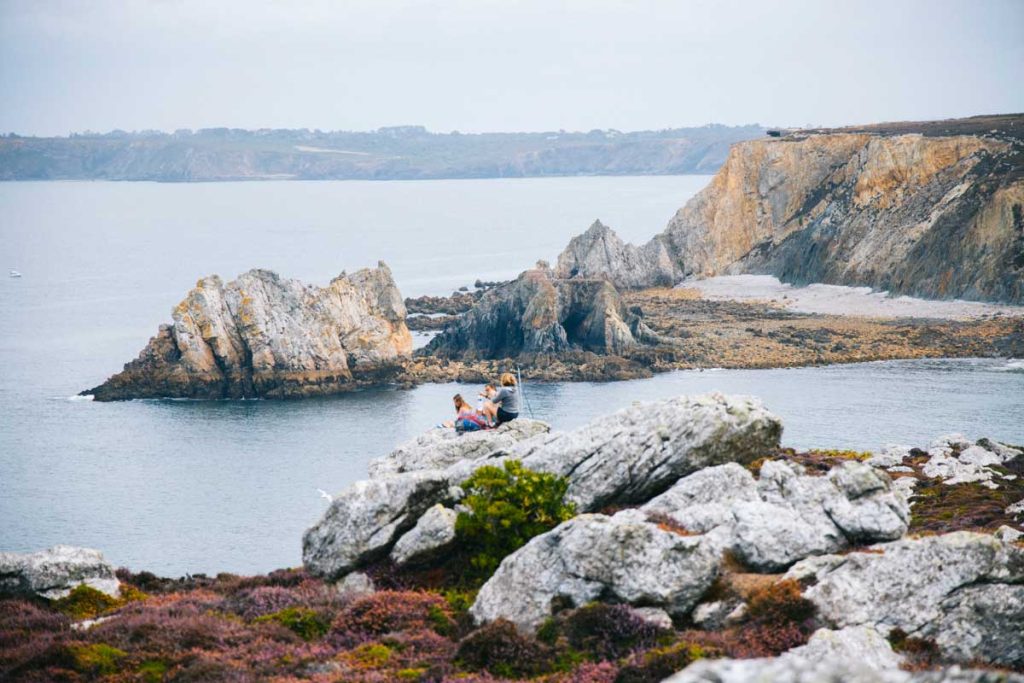 La pointe du toulinguet et lande bretonne. crédit photo : Clara Ferrand - blog Wildroad