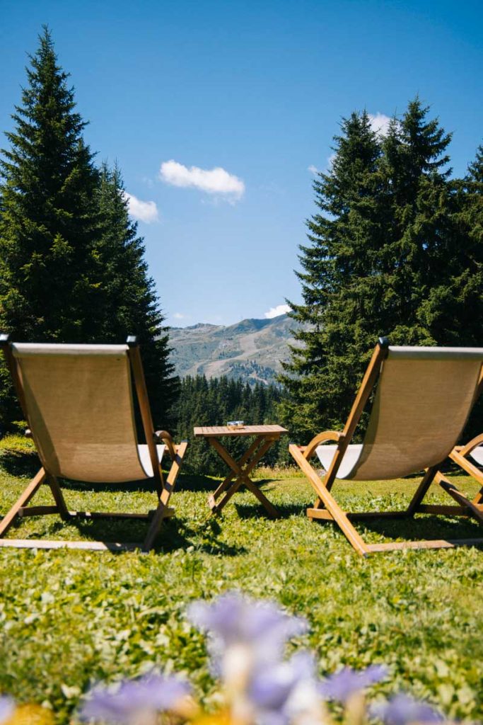 Le restaurant d'altitude du Clos Bernard pour un séjour en été à Méribel. Crédit photo : Clara Ferrand - blog Wildroad