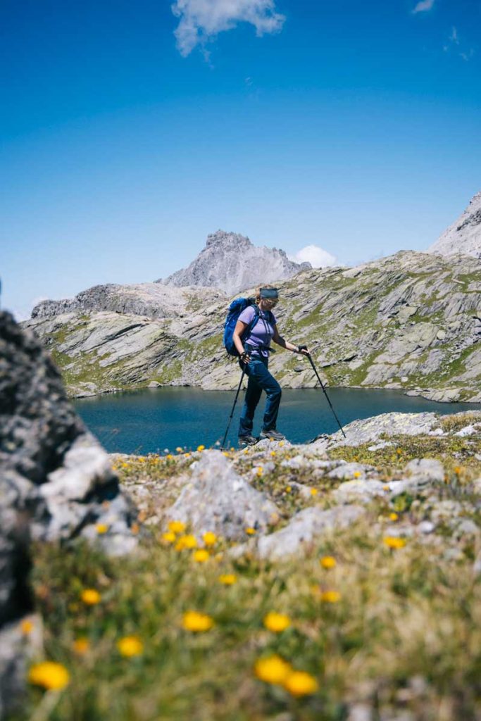 randonnée sur 2 jours : le tour des lacs du mont Coua en vANOISE. Crédit photo : Clara Ferrand - blog Wildroad