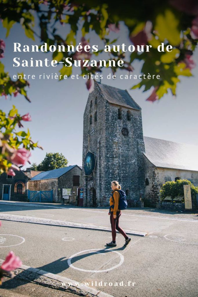 Les randonnées à faire autour de Sainte-Suzanne en Mayenne. crédit photo : Clara Ferrand - blog Wildroad.