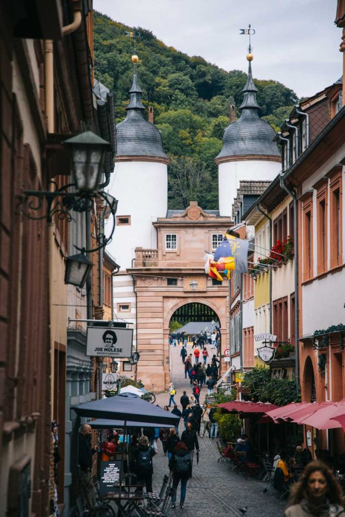 Le baiser de l'étudiant à Heidelberg crédit photo. : Clara Ferrand - blog Wildroad