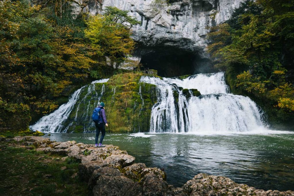 La source du Lison dans les Montagnes du Jura. crédit photo : Clara Ferrand - blog Wildroad
