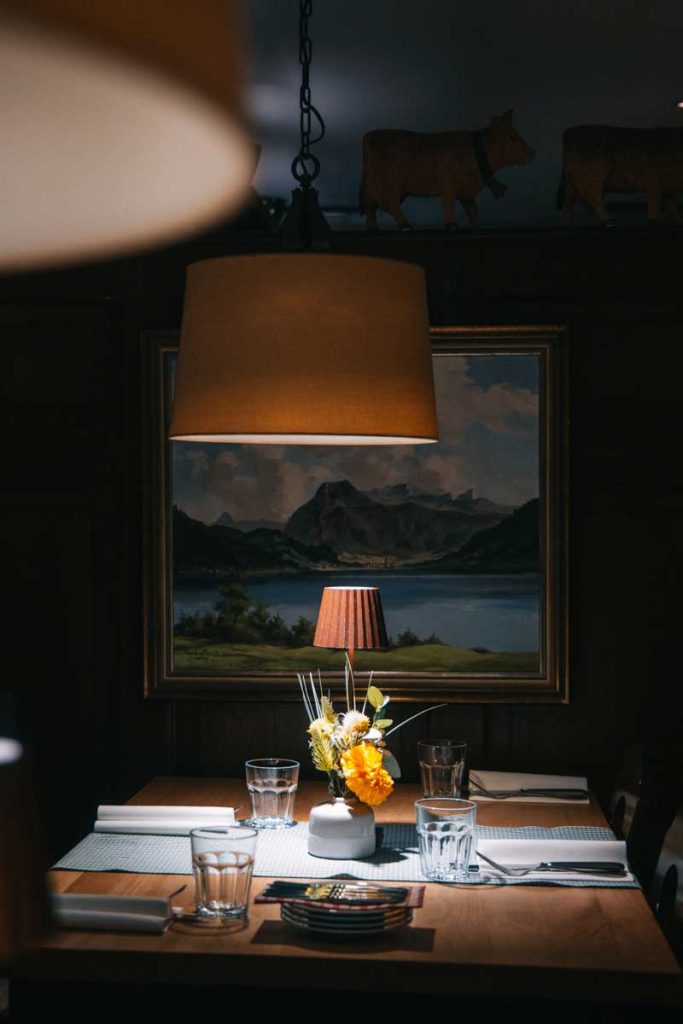Wirtshaus zum nepomuk un restaurant pour un dîner romantique à Heidelberg. crédit photo. : Clara Ferrand - blog Wildroad
