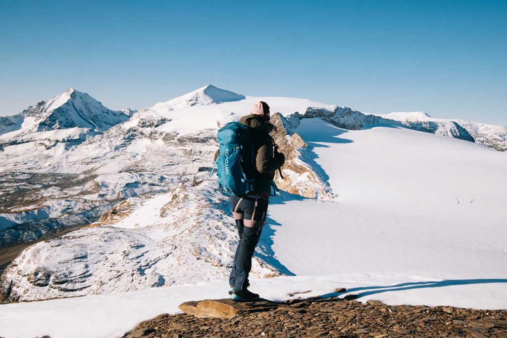 pointe rechasse alpinisme. crédit photo : Clara Ferrand - blog Wildroad