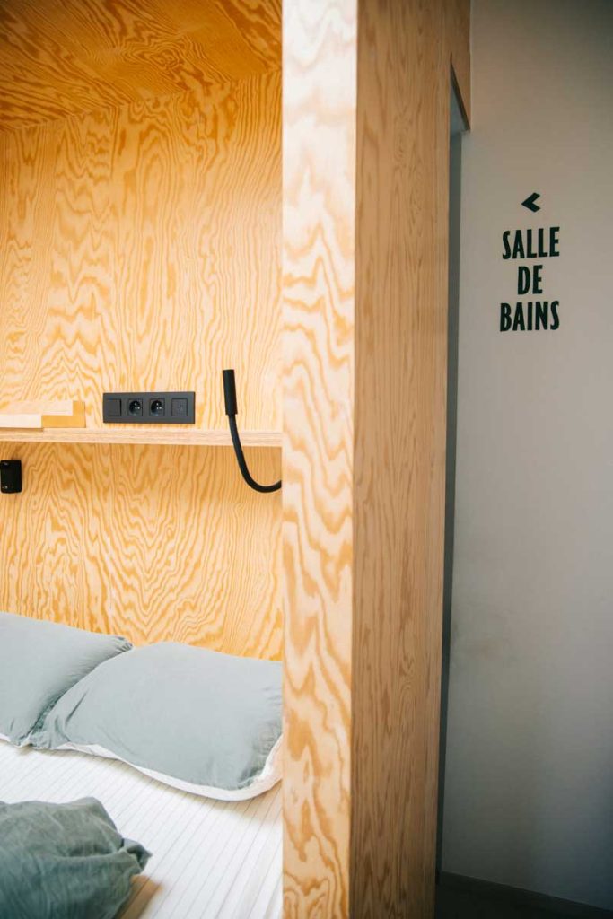 Les cabanes urbaines, un hébergement insolite à Namur. crédit photo : Clara Ferrand - blog Wildroad