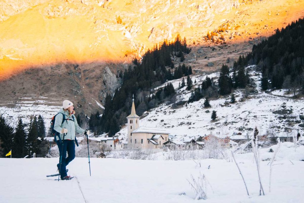 Comment accéder à Champagny-le-haut dans le coeur de la Vanoise ? Crédit photo : Clara Ferrand - blog Wildroad