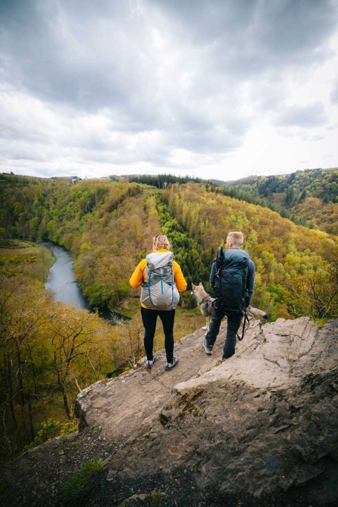 Faire du packraft au rocher du hérou. crédit photo : Clara Ferrand - blog Wildroad
