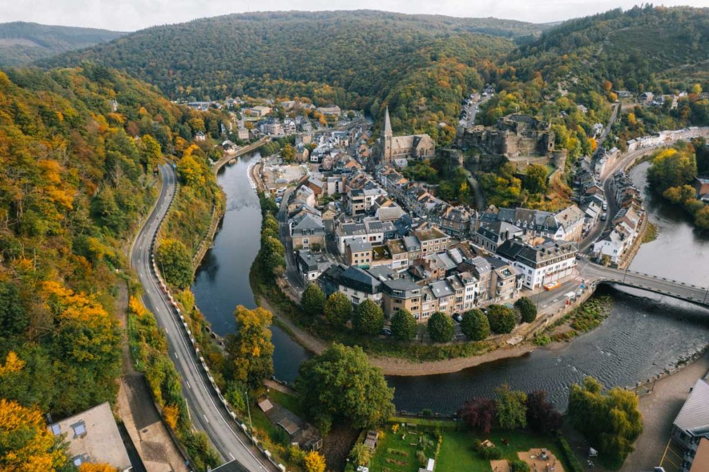 La Roche en Ardenne, une ville charmante de Wallonie. crédit photo : Clara Ferrand - blog Wildroad