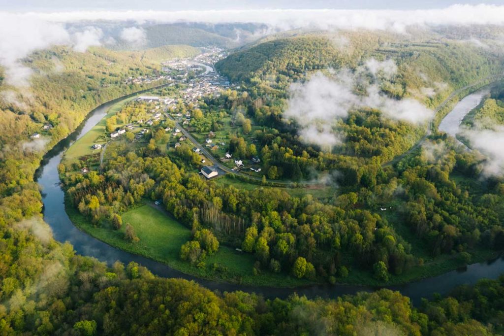 Vallée de la semois, le poumon vert de la Wallonie. crédit photo : Clara Ferrand - blog Wildroad