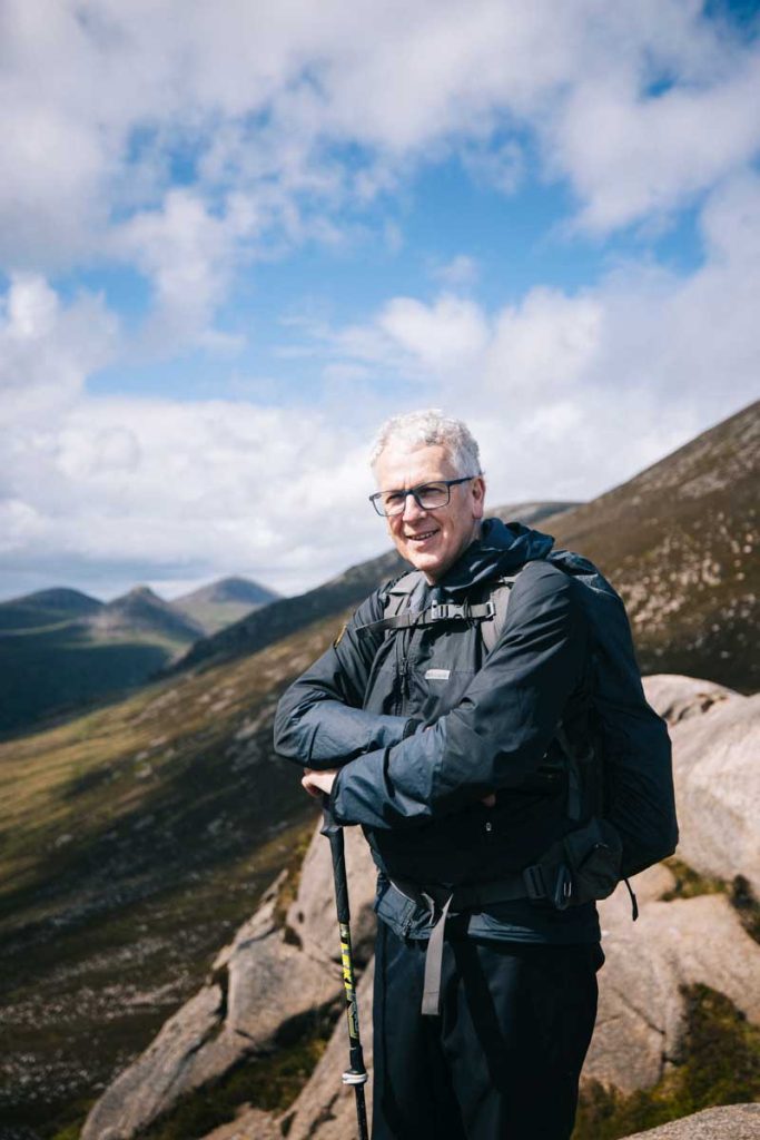 Faire appel au guide Peter Rafferty de walk the Mourne, un expert de la région. crédit photo : Clara Ferrand - blog Wildroad